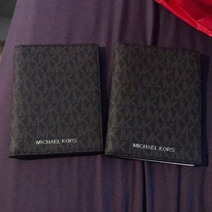 Brand New 2 Micheal Kors passport holder duo